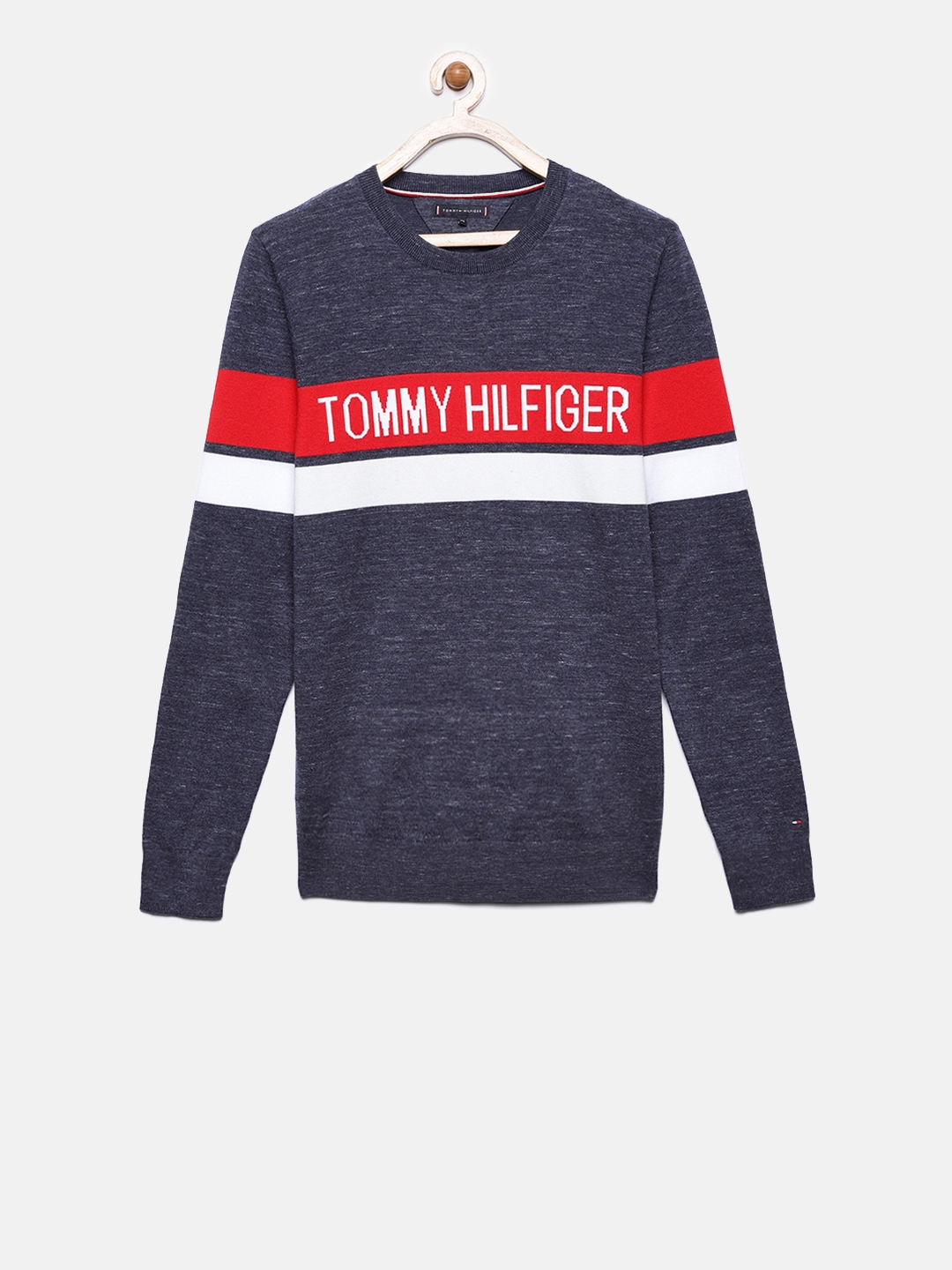 tommy hilfiger red pullover