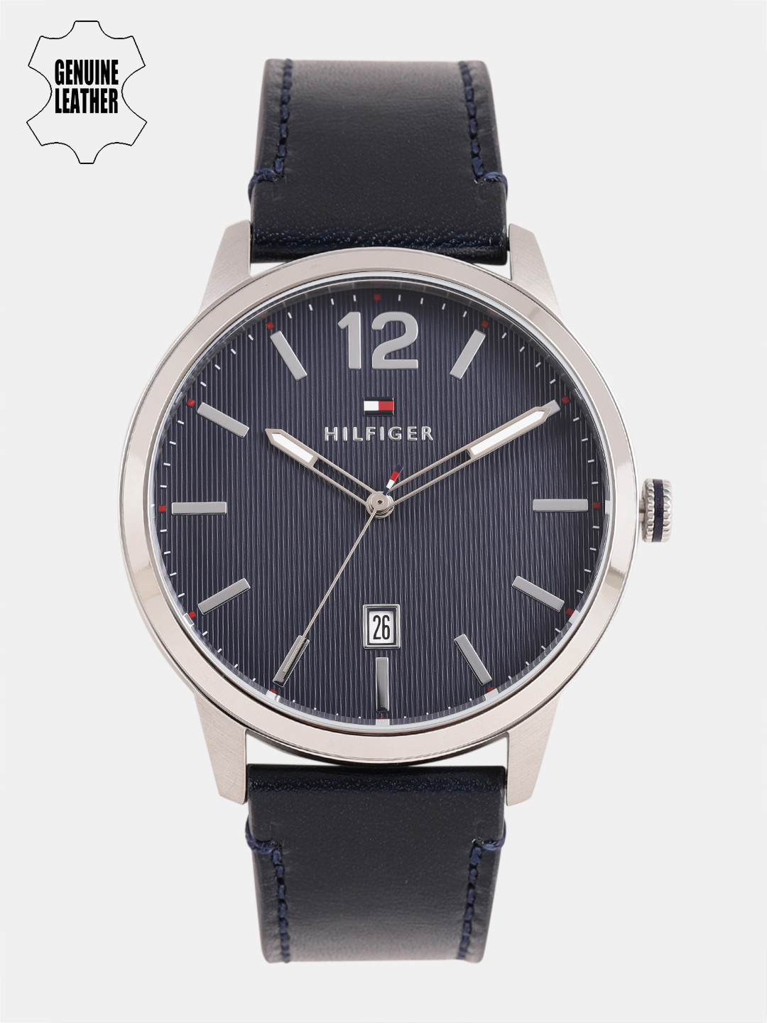 tommy hilfiger navy blue analog watch