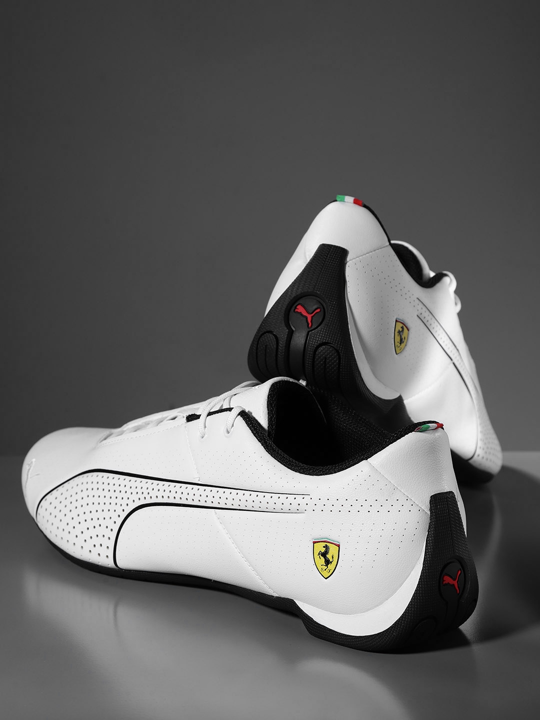 puma black shoes ferrari