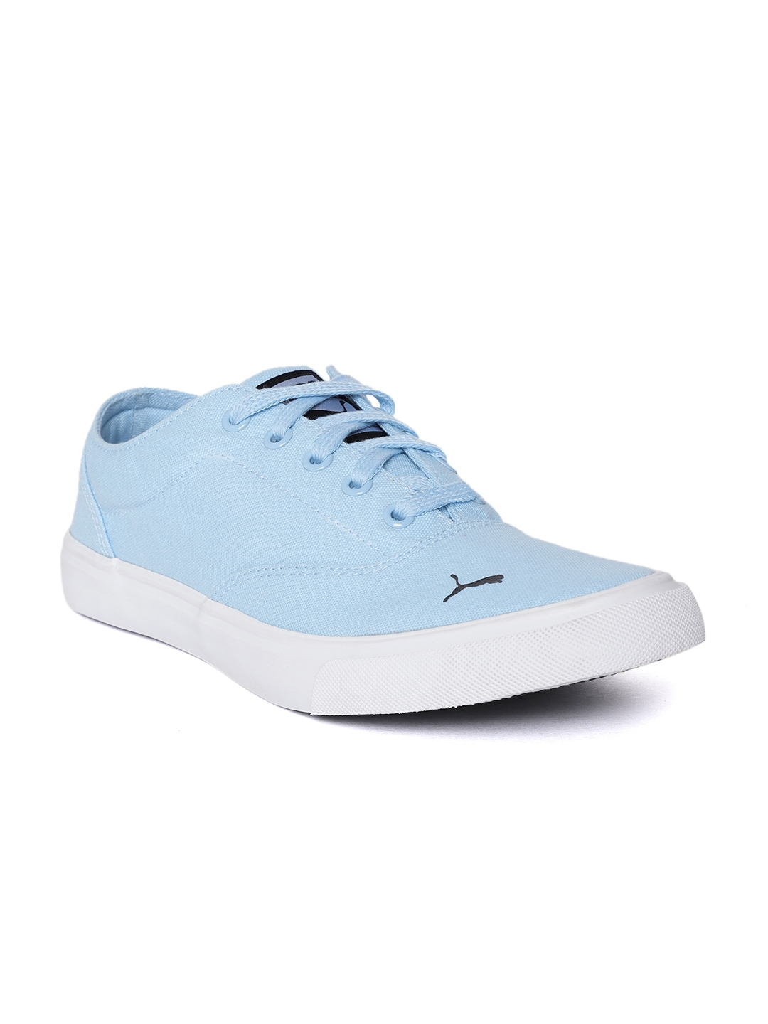 puma blue casual shoes