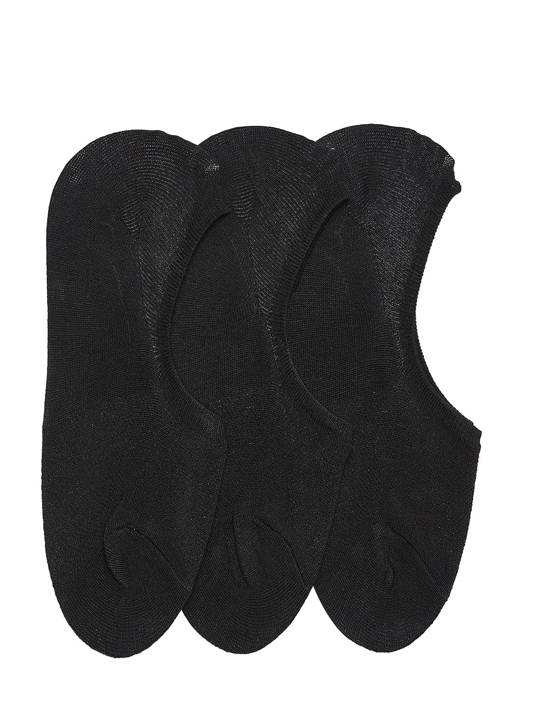Camey Women Pack of 3 Black Shoe Liners