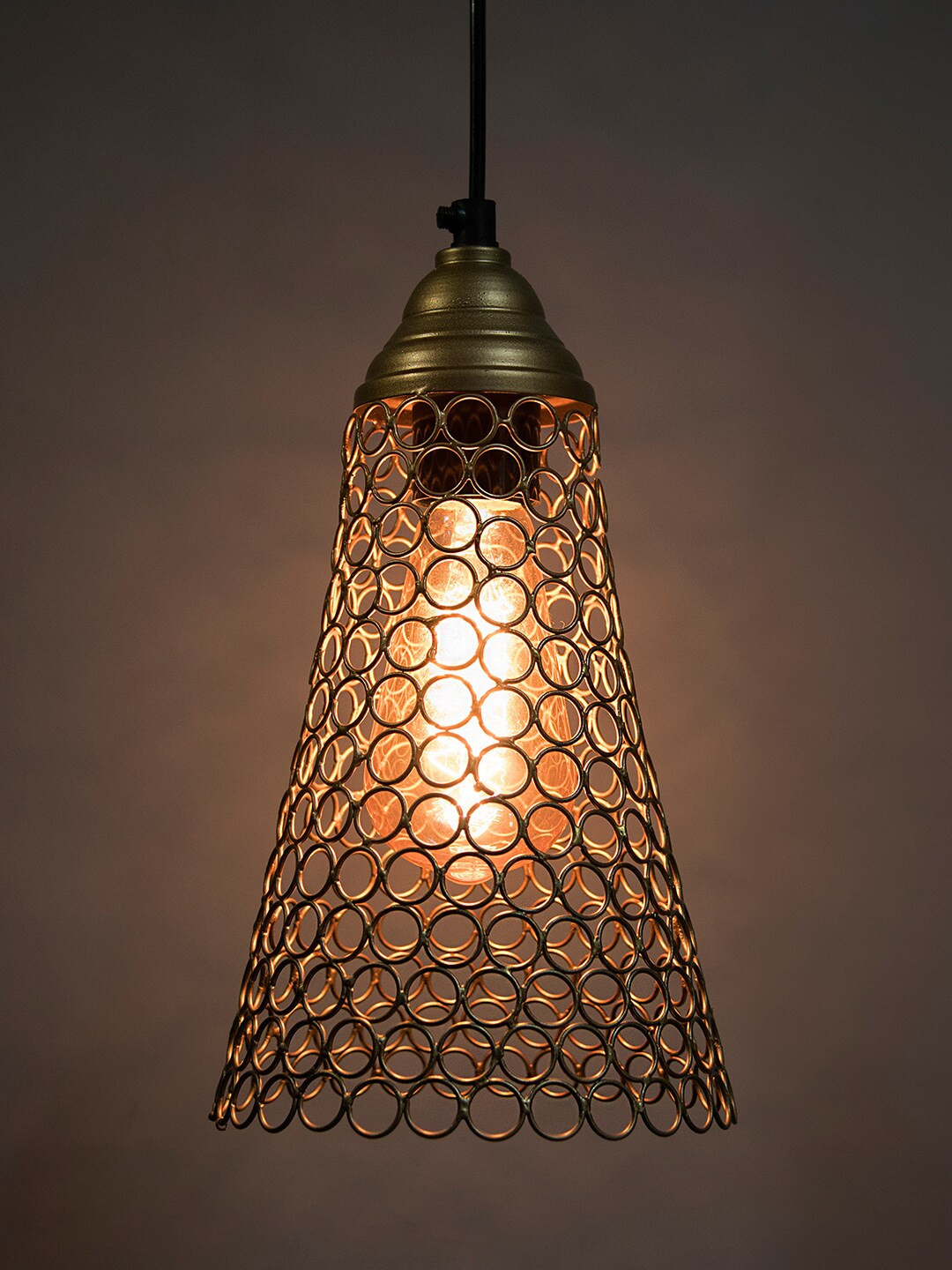 Homesake Gold-Toned Solid Pendent Light