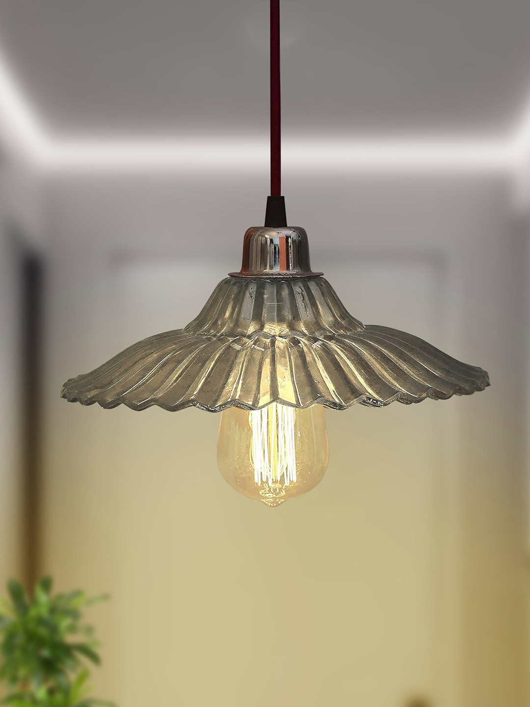 Homesake White Solid Hanging Light