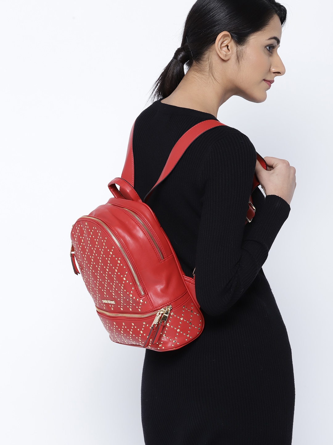 Steve madden cheap backpack red