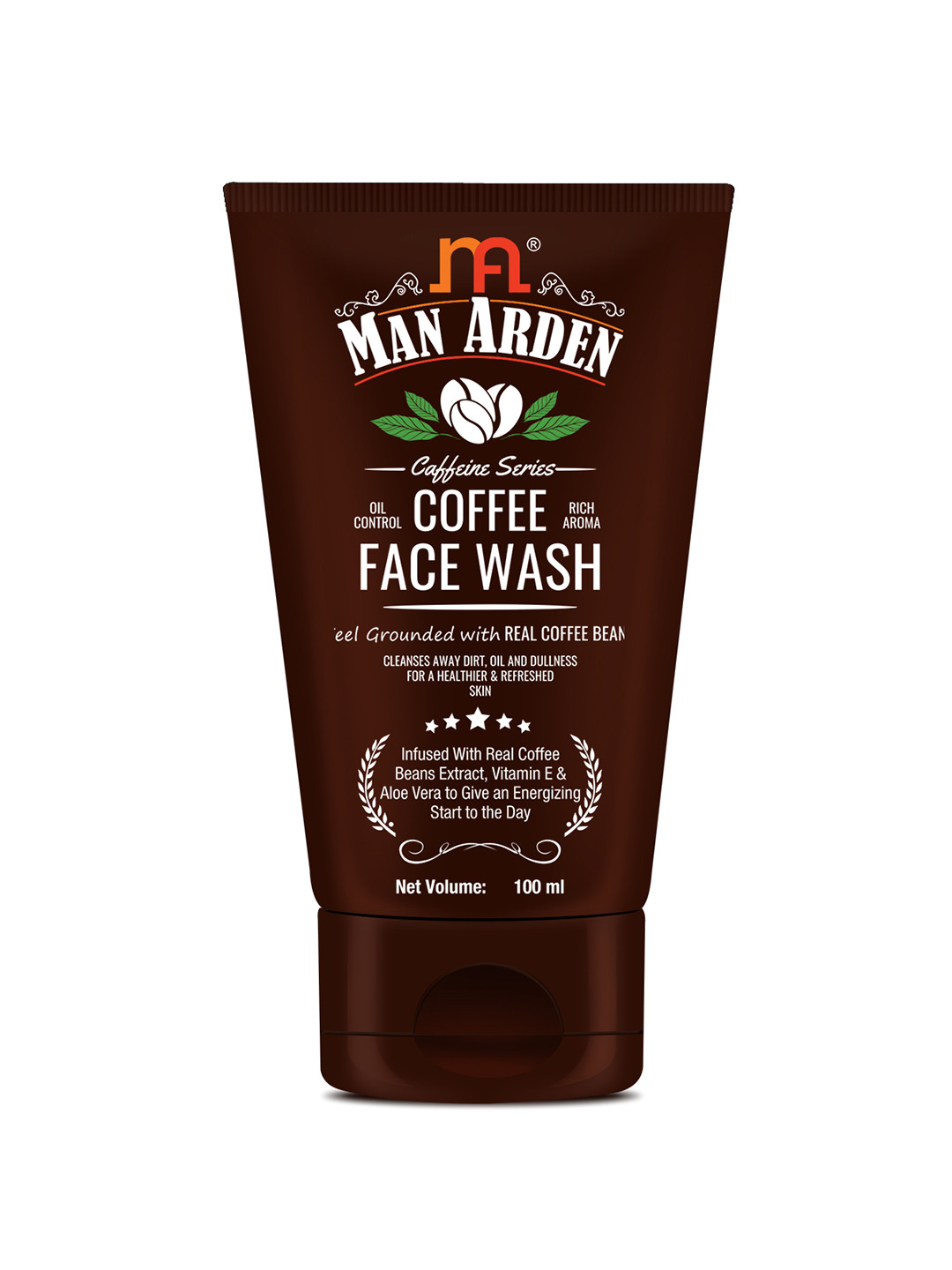 Man Arden Men Black Recharge Coffee Face Wash 100 ml