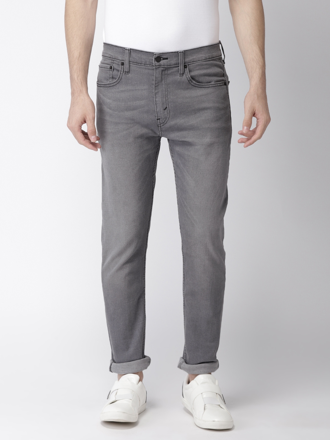 levi's gray jeans