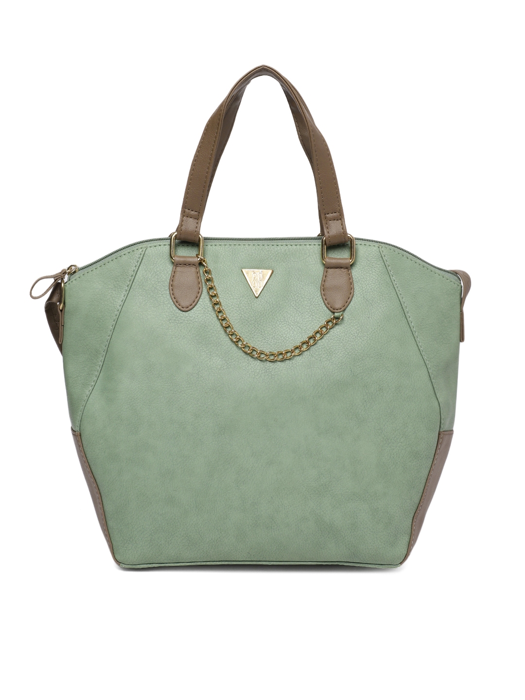 Buy Baggit Green Solid Handheld Bag Handbags for Women 8210875 Myntra