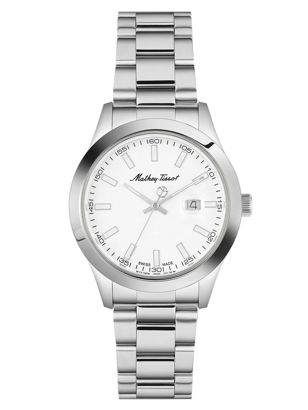 Mathey-Tissot Swiss Made Women Rolly I White Analogue Watch D450AI