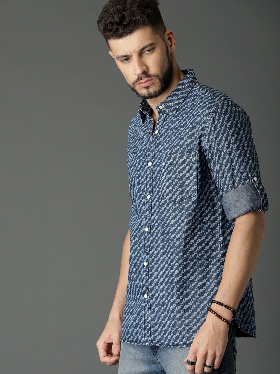 Printed shirts cheap myntra