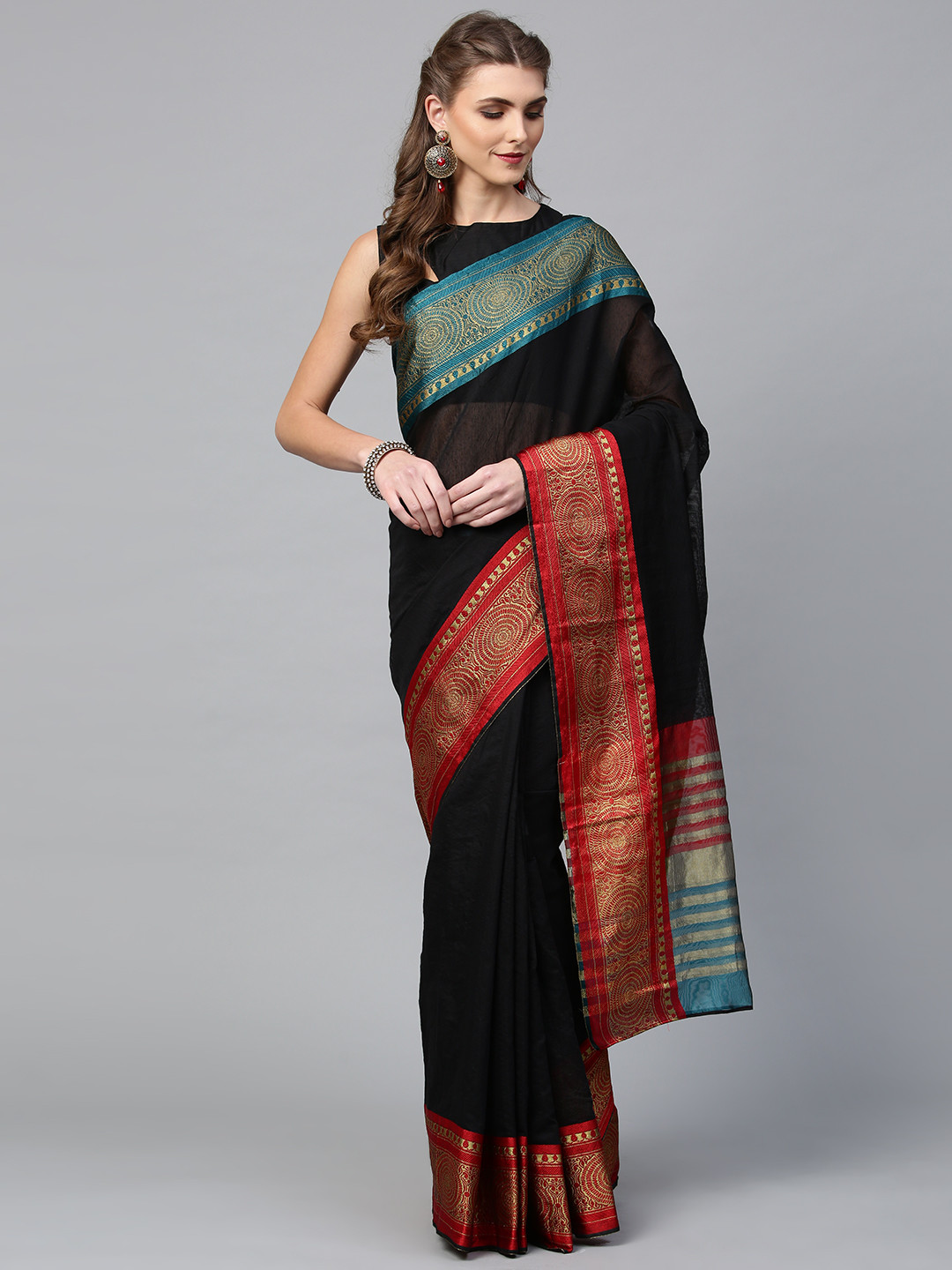 inddus saree myntra