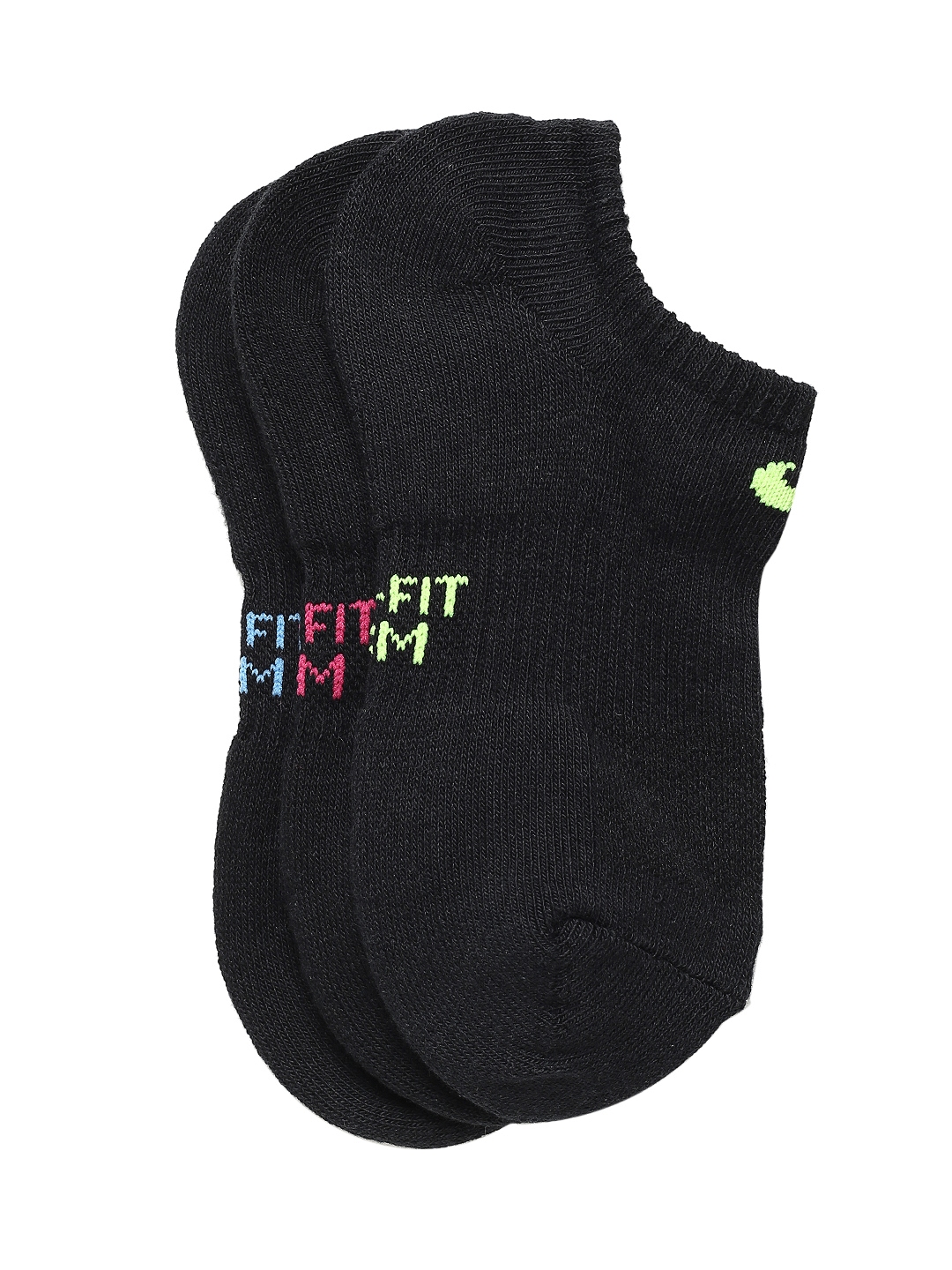 Nike Women's Pack Of 3 Black EVERYDAY CUSH Ankle Length Socks Nike Socks
