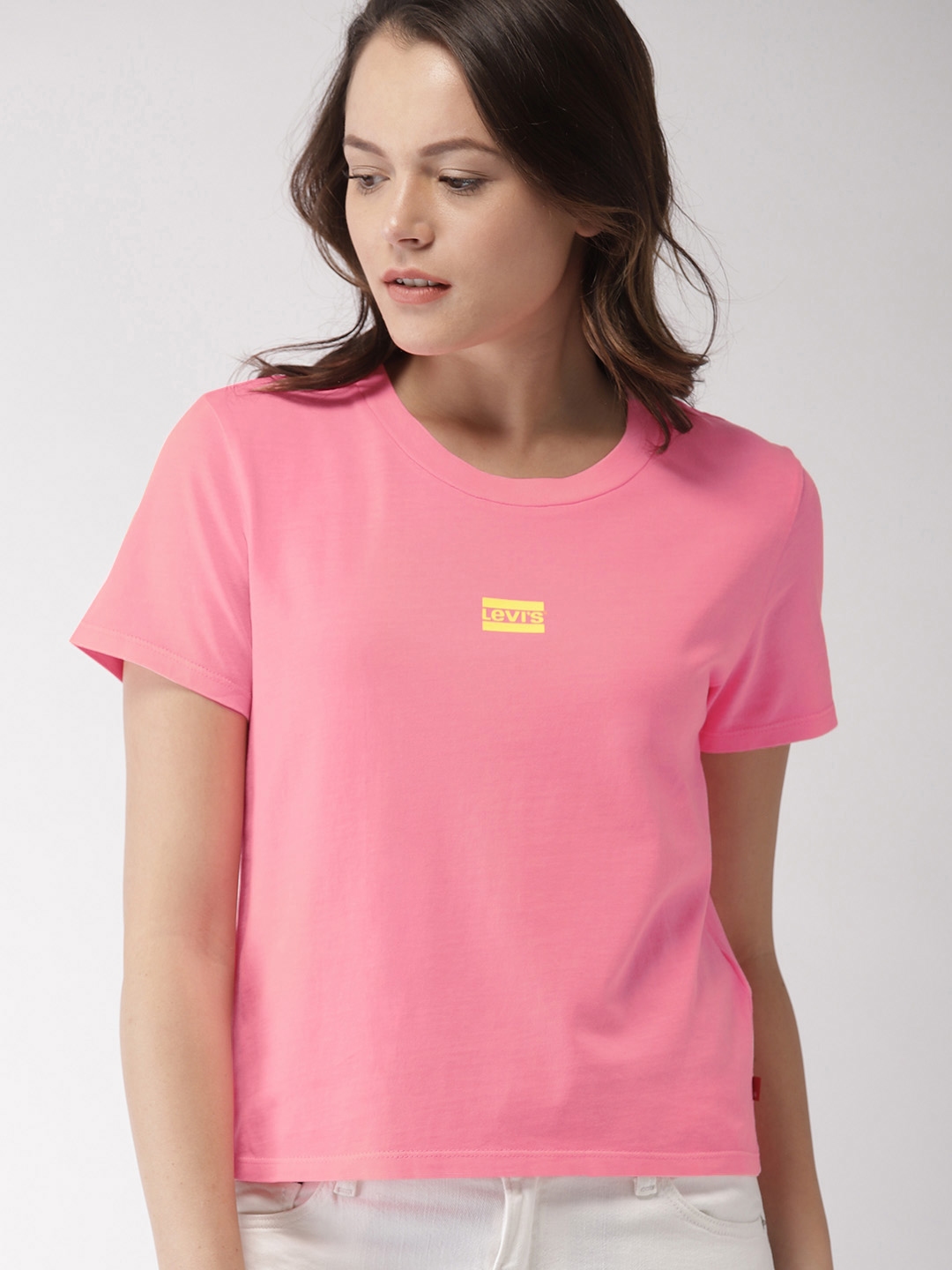 pink levi shirt