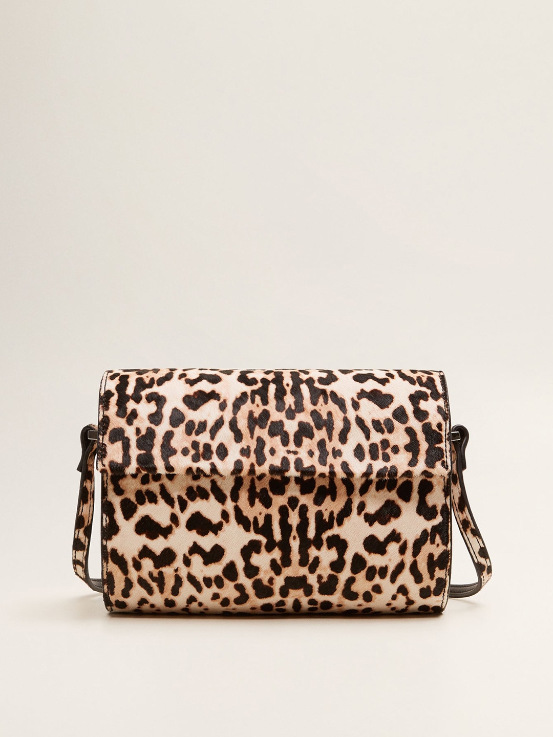 Mango cheap leopard bag