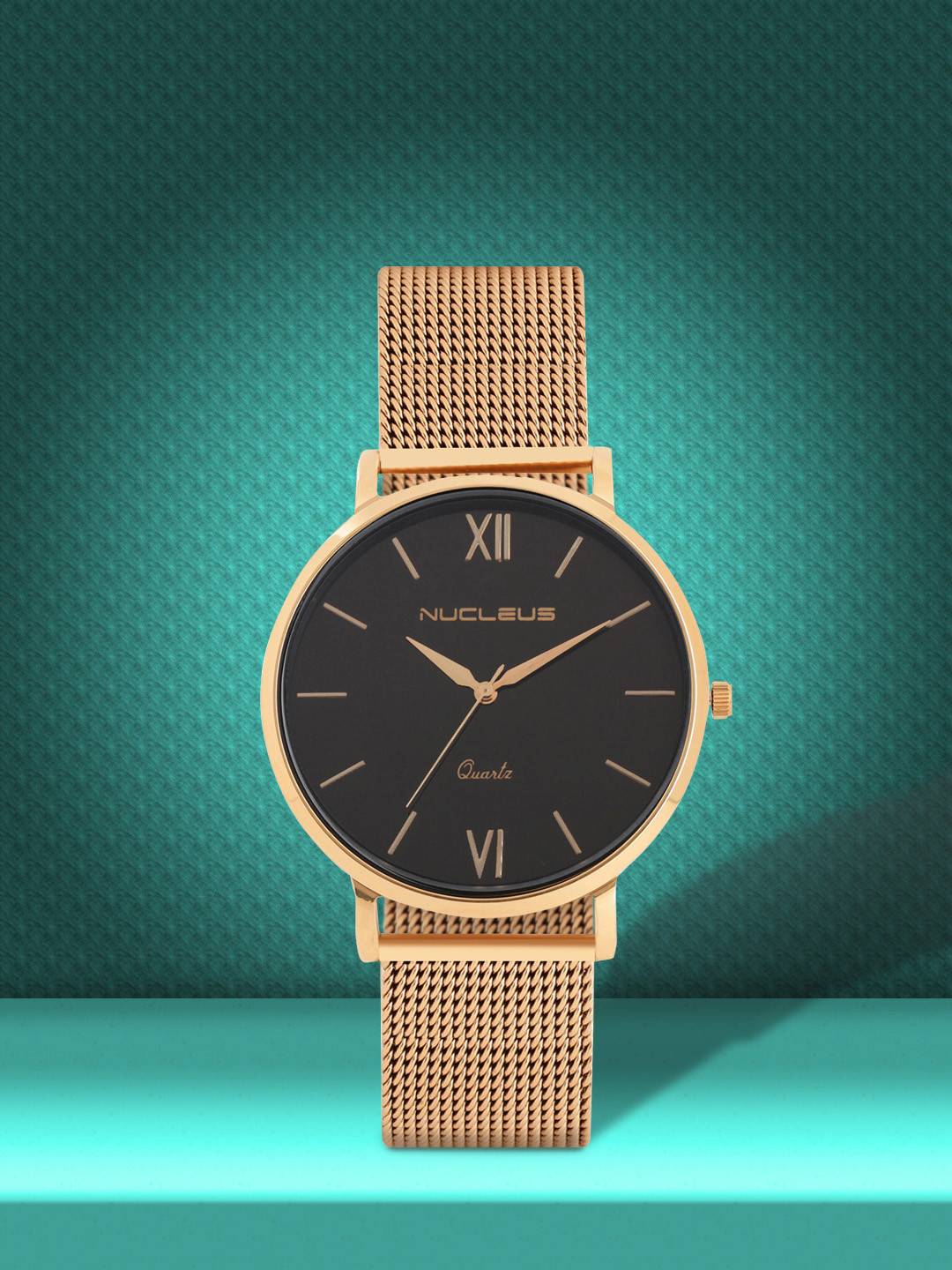 Nucleus Women Black Analogue Watch LRGBKRG