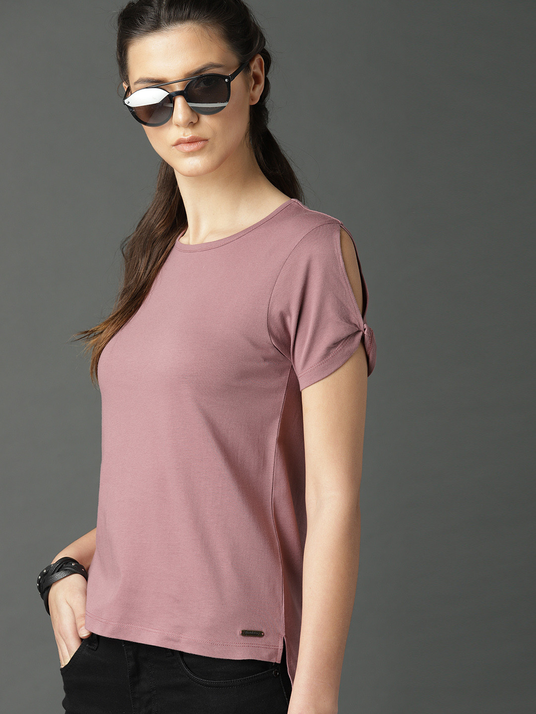 Roadster Mauve High-Low  Cotton Top