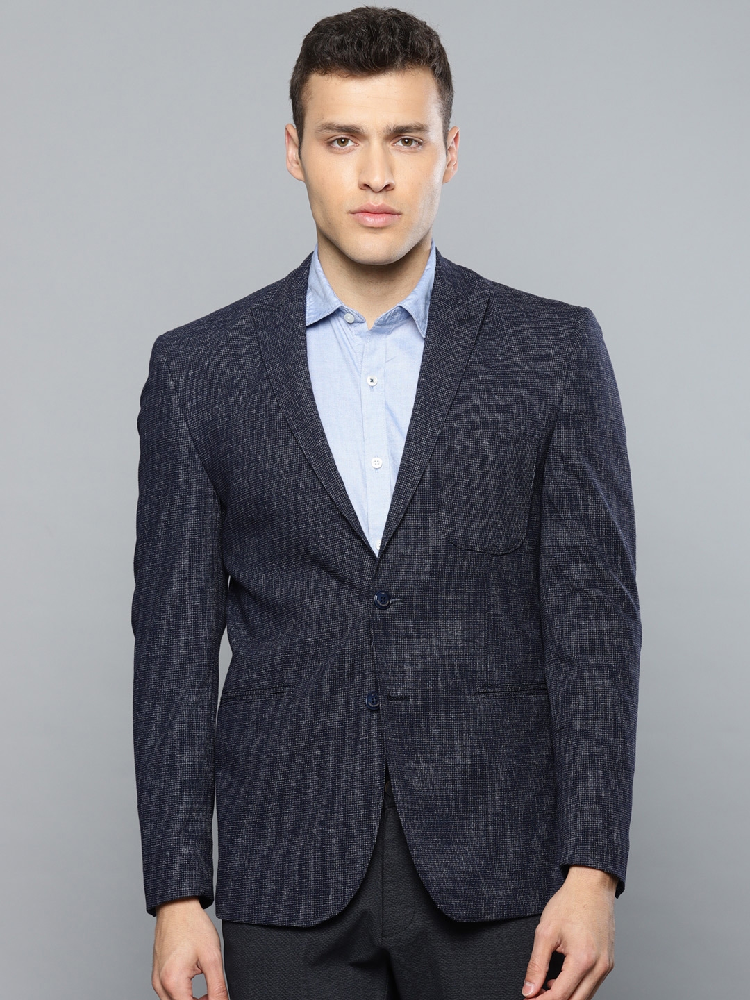 Louis philippe blue blazer hotsell