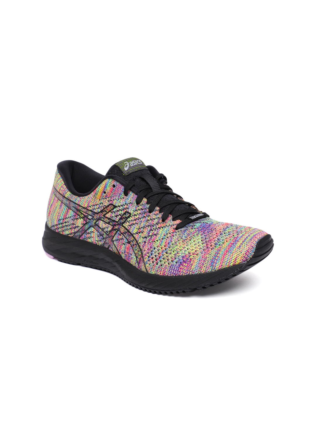 asics multi coloured trainers