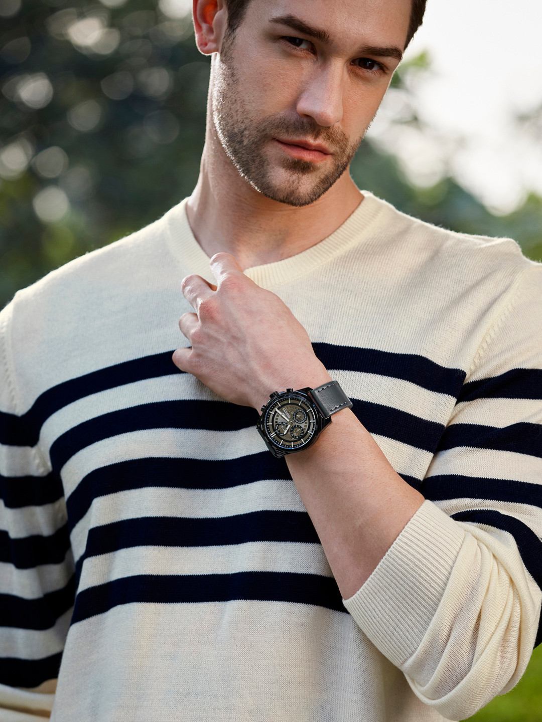 Buy Roadster Men Gunmetal Toned 