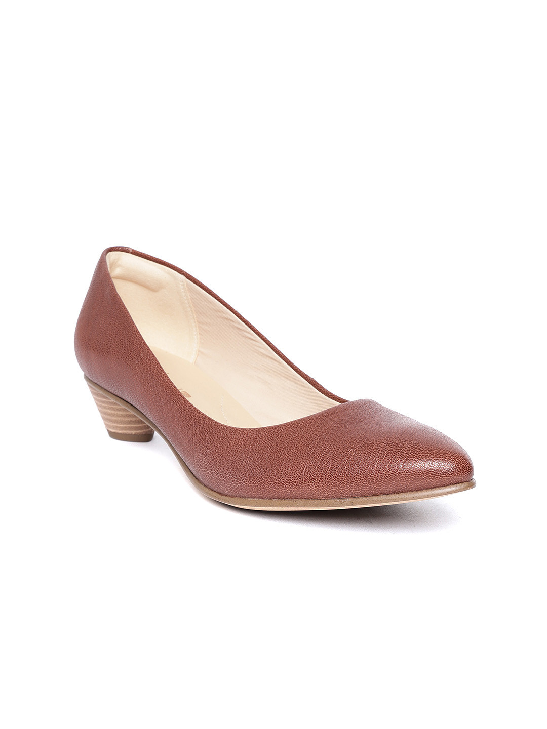clarks heels brown
