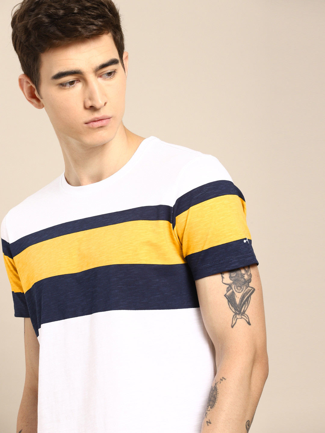 ether t shirt myntra