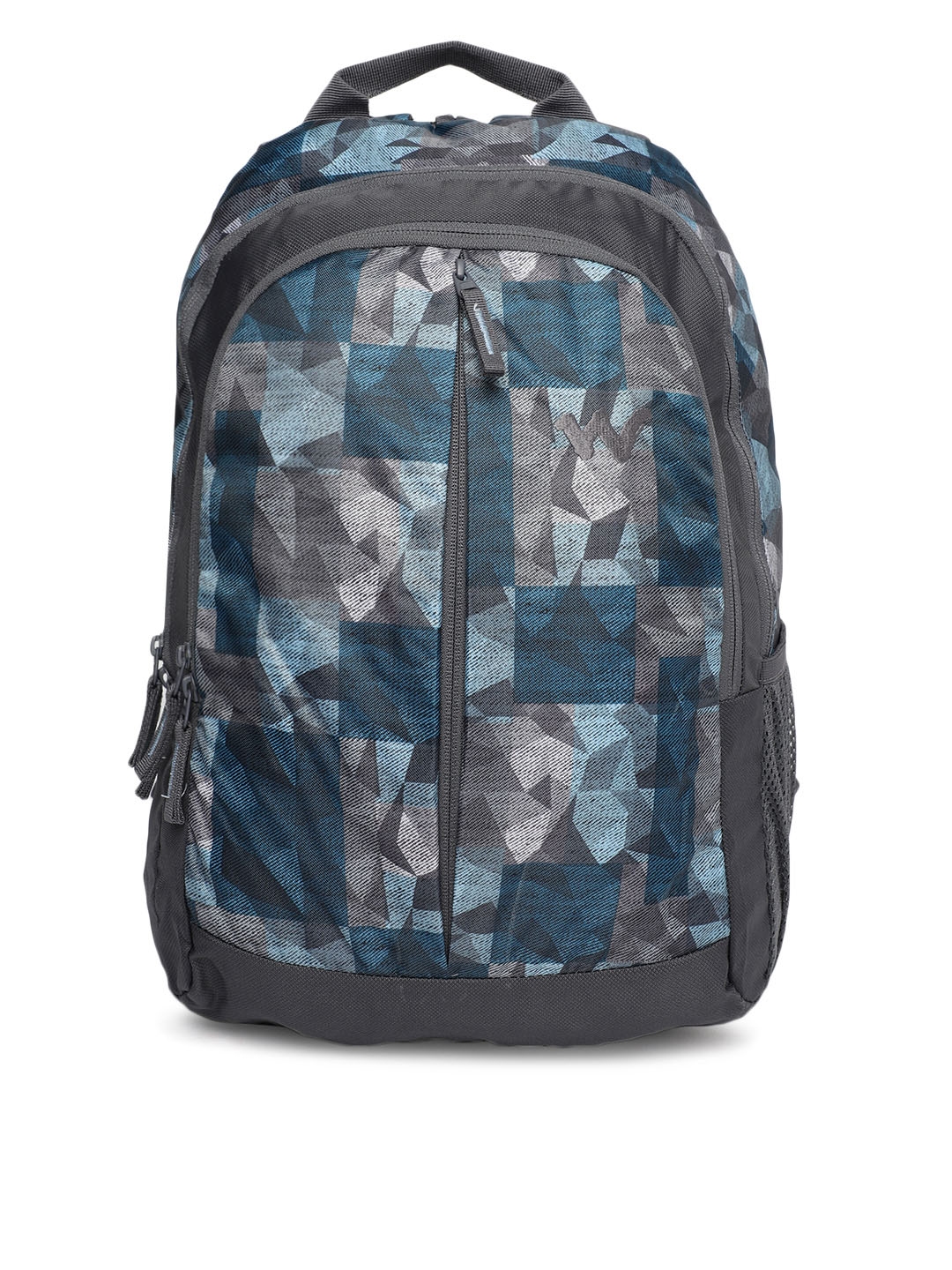 Wildcraft blue graphic outlet backpack