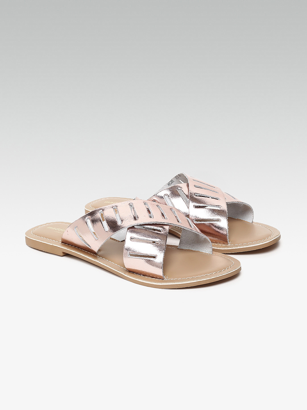 steve madden gold flats