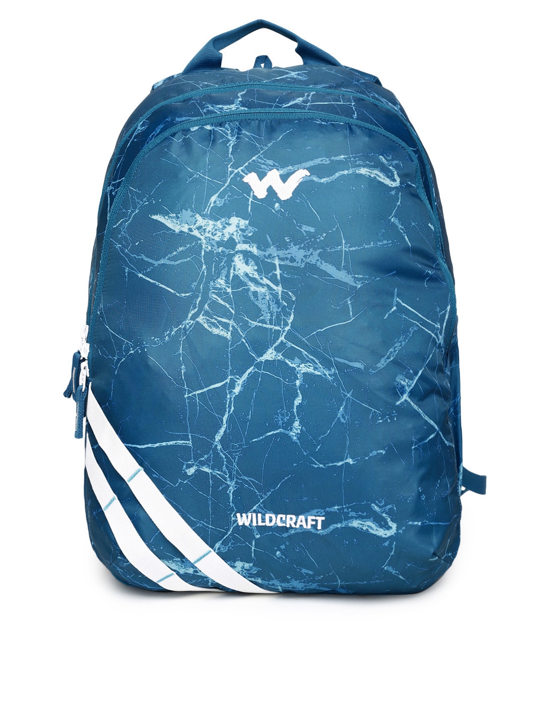 Wildcraft men 2025 blue graphic backpack