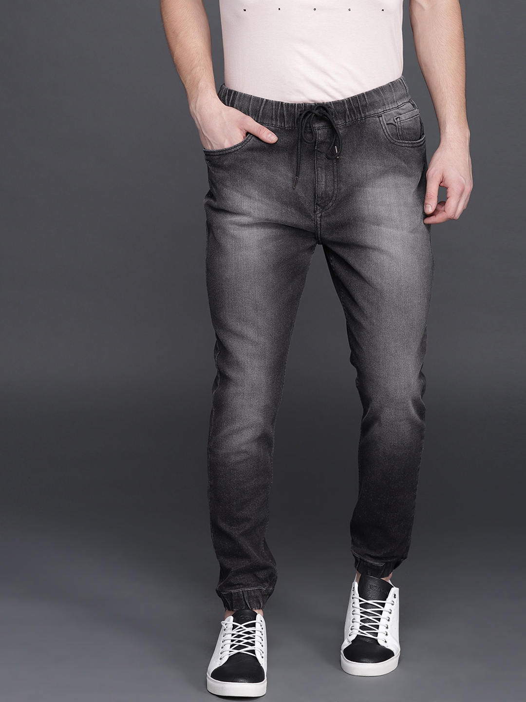 wrogn jeans joggers