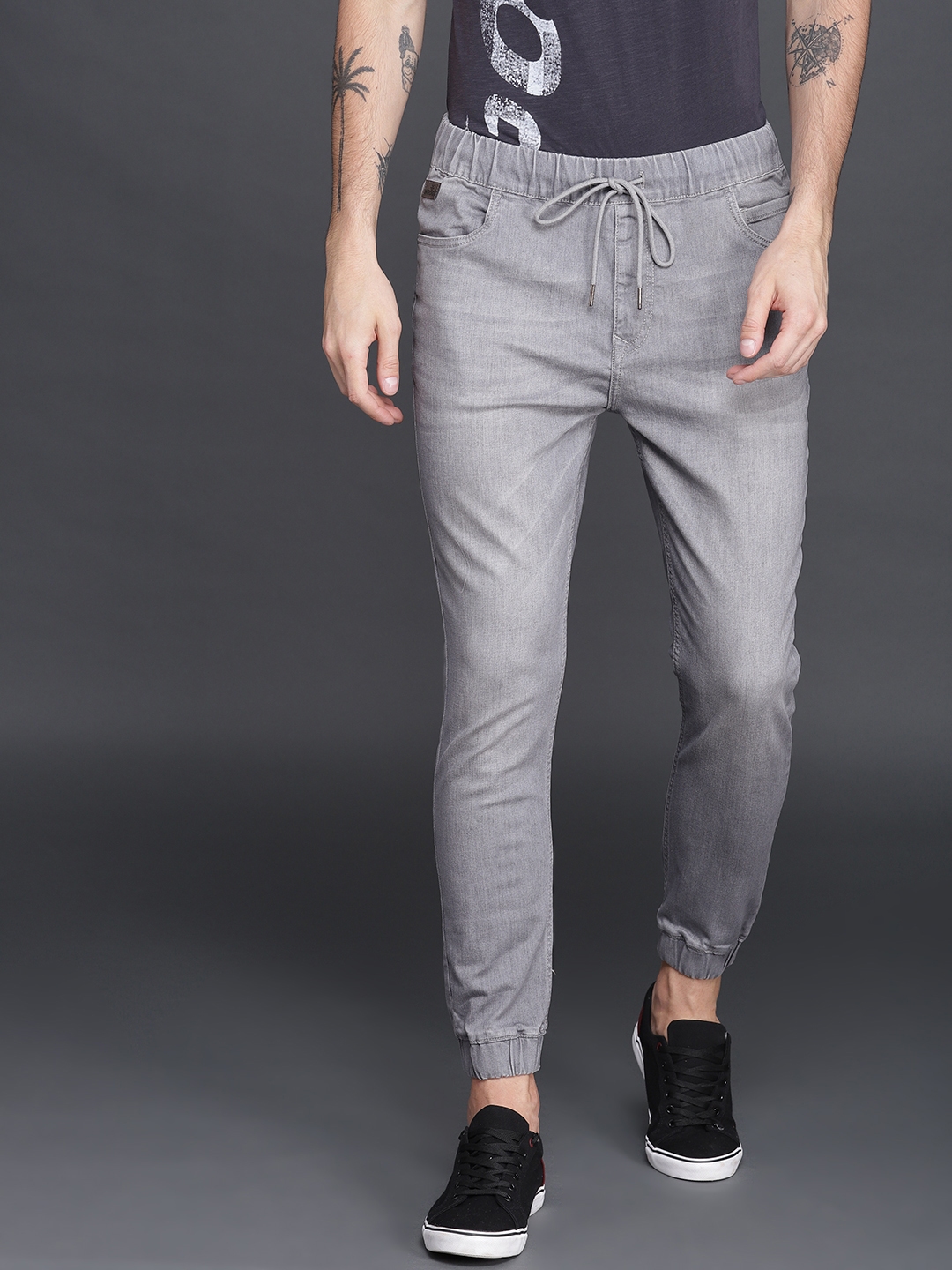 wrogn jogger jeans