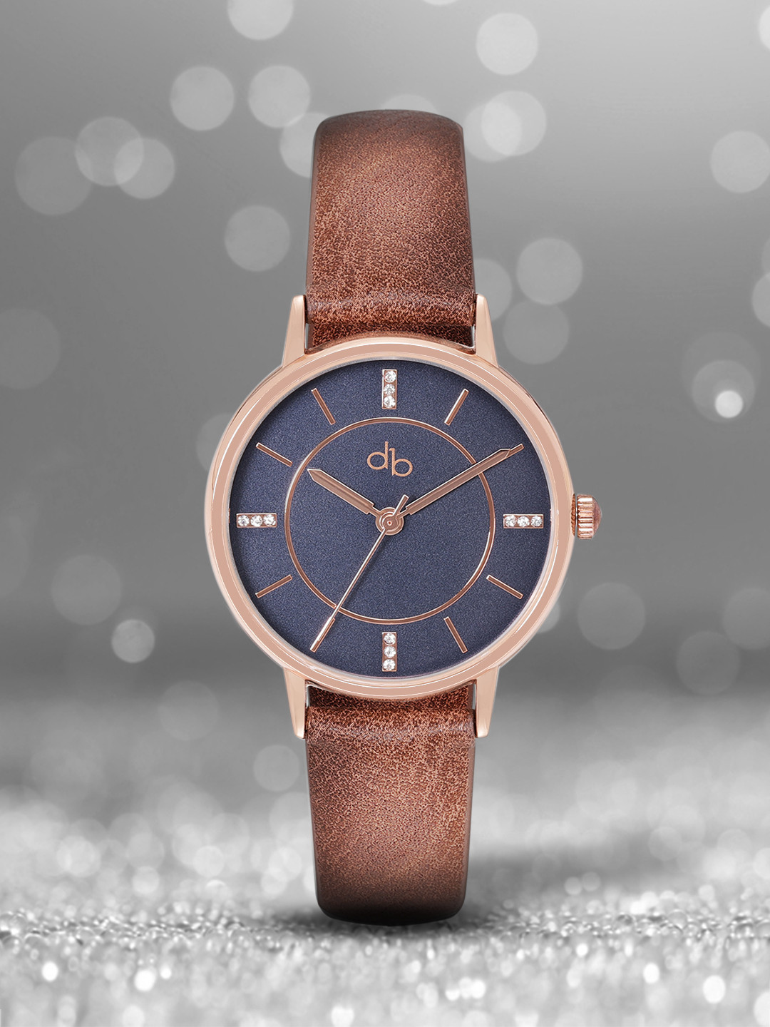 DressBerry Women Navy Blue Analogue Watch MFB-PN-SNT-B06