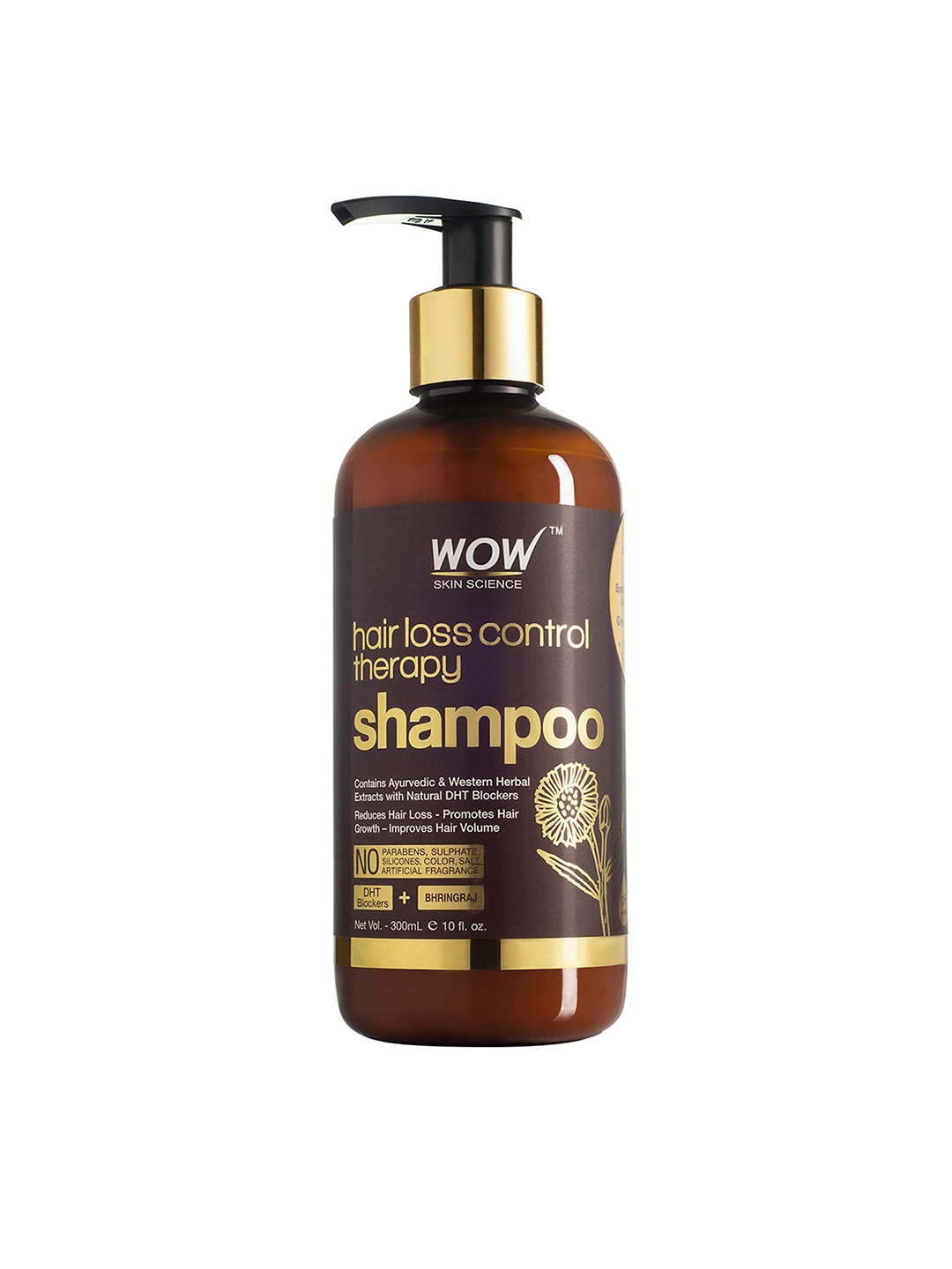 Buy WOW Skin Science Unisex Hair Loss Control Therapy Shampoo 300 Ml -  Shampoo And Conditioner for Unisex 8453801 | Myntra