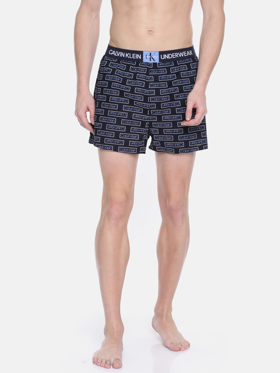 navy blue calvin klein boxers