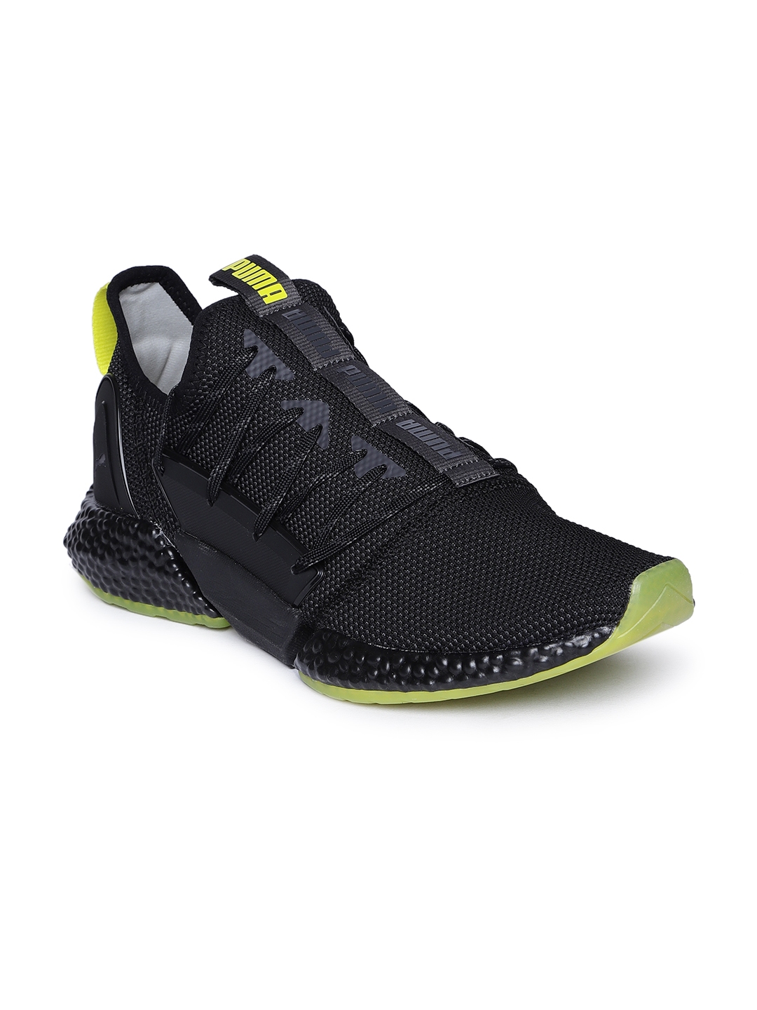 Buy Puma Men Black Hybrid Rocket Running Shoes - Sports Shoes for 8476165 | Myntra