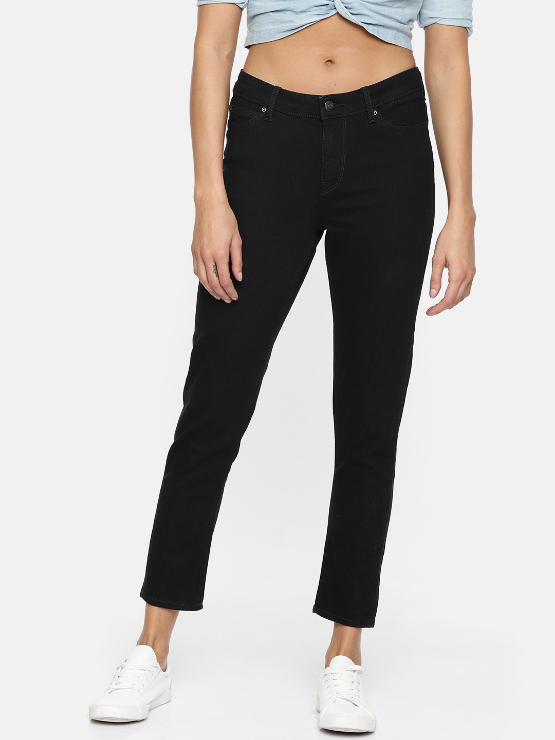 lee women's high rise jeans