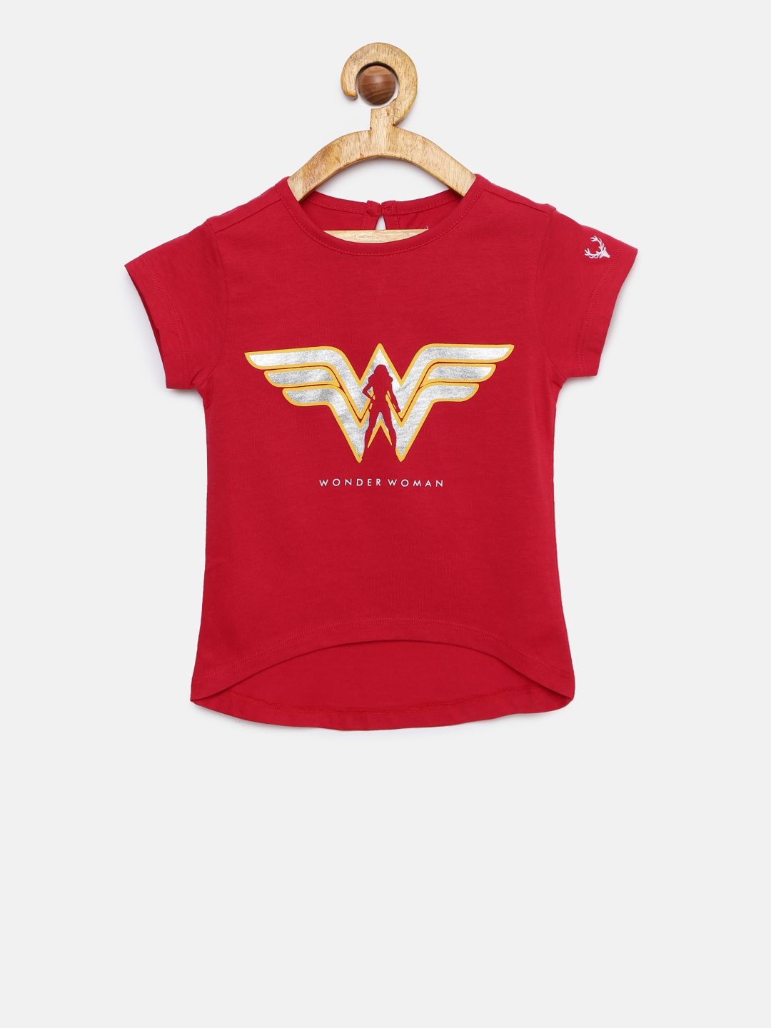 red wonder woman shirt