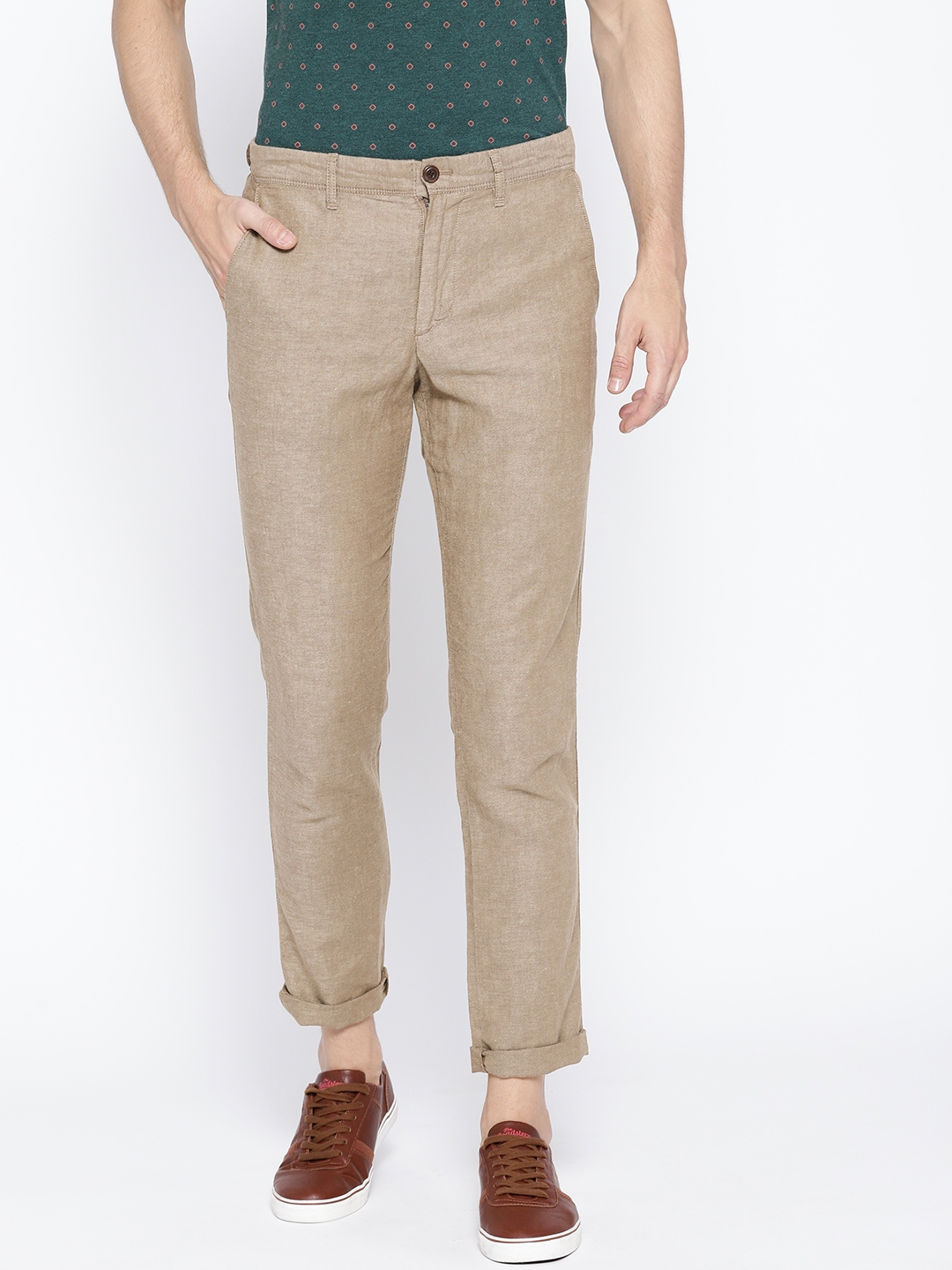 gap mens khaki trousers