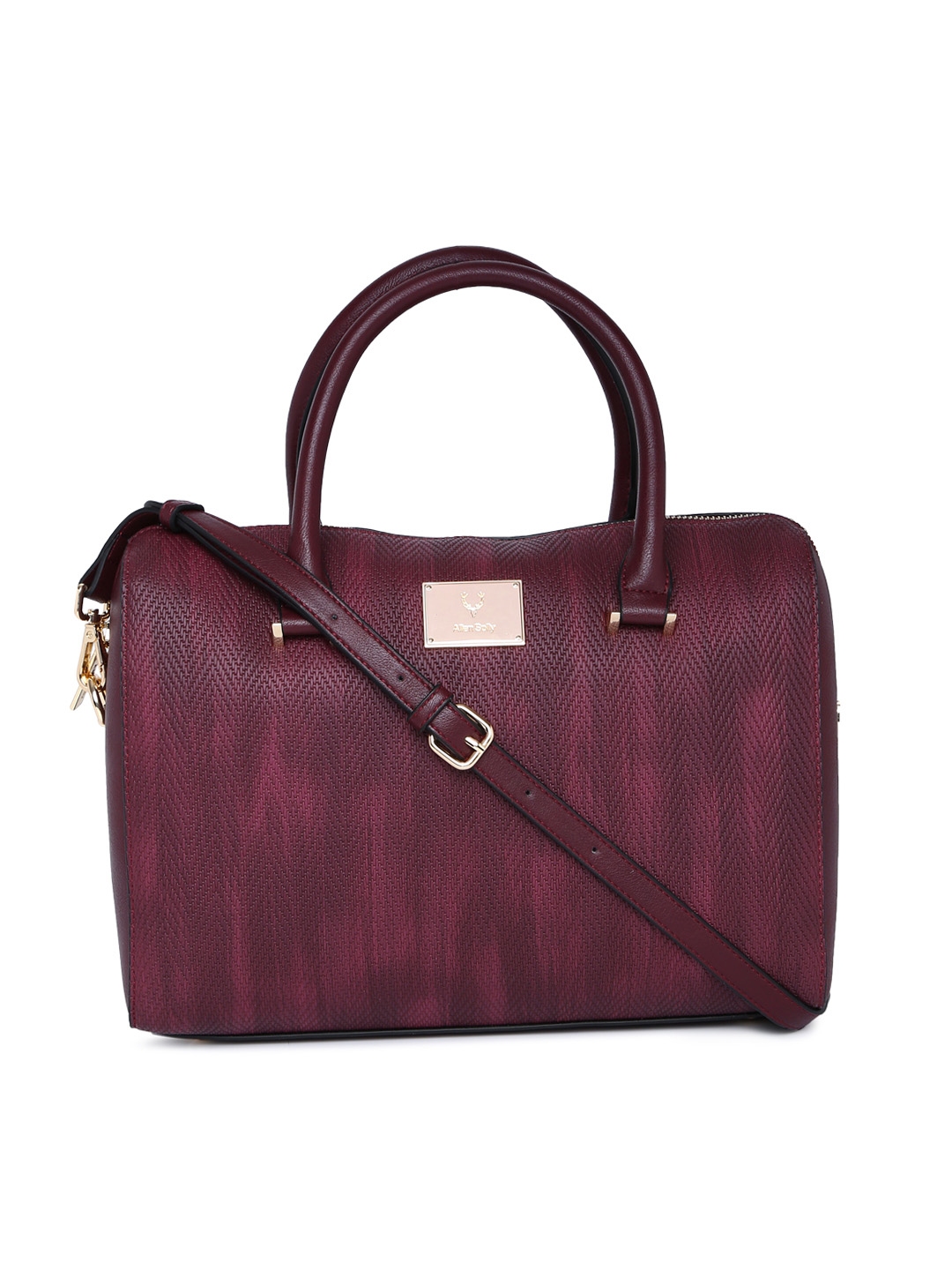 Allen solly burgundy bag sale