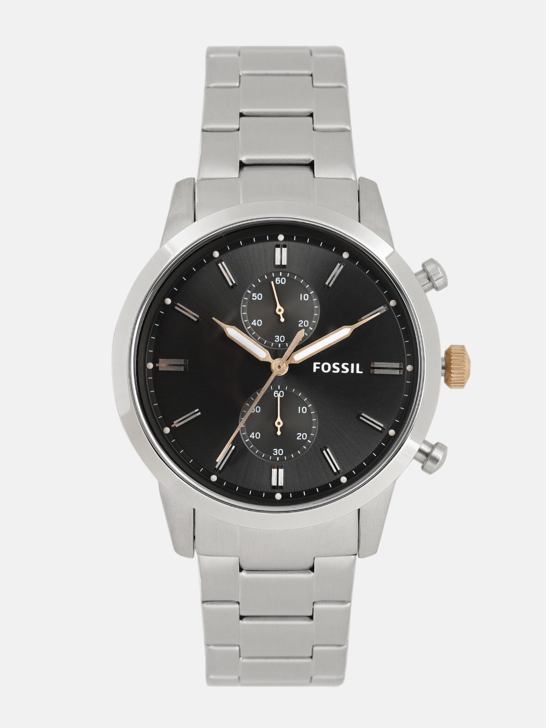 Buy Fossil Men Grey Analogue Watch 