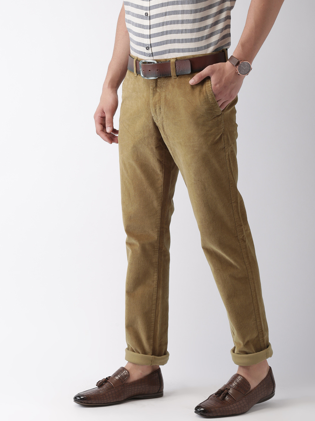 corduroy pants myntra