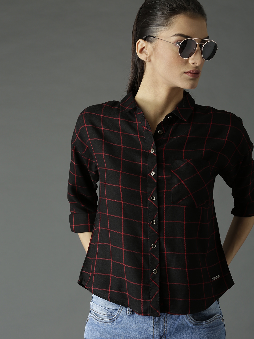 myntra shirts for womens