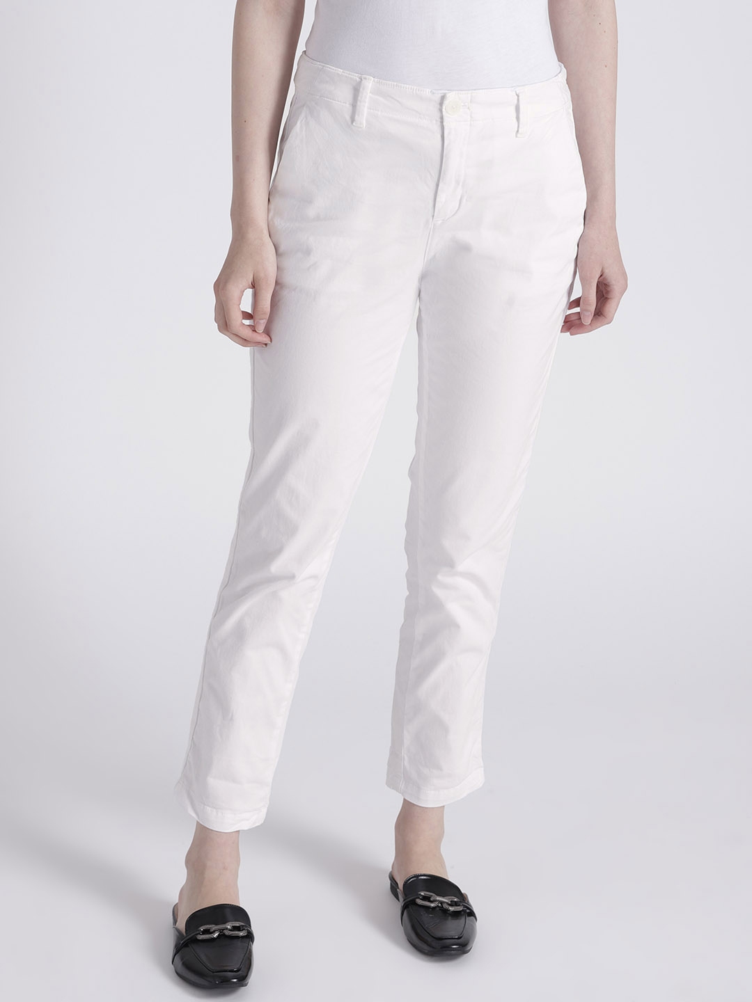 gap ladies linen trousers