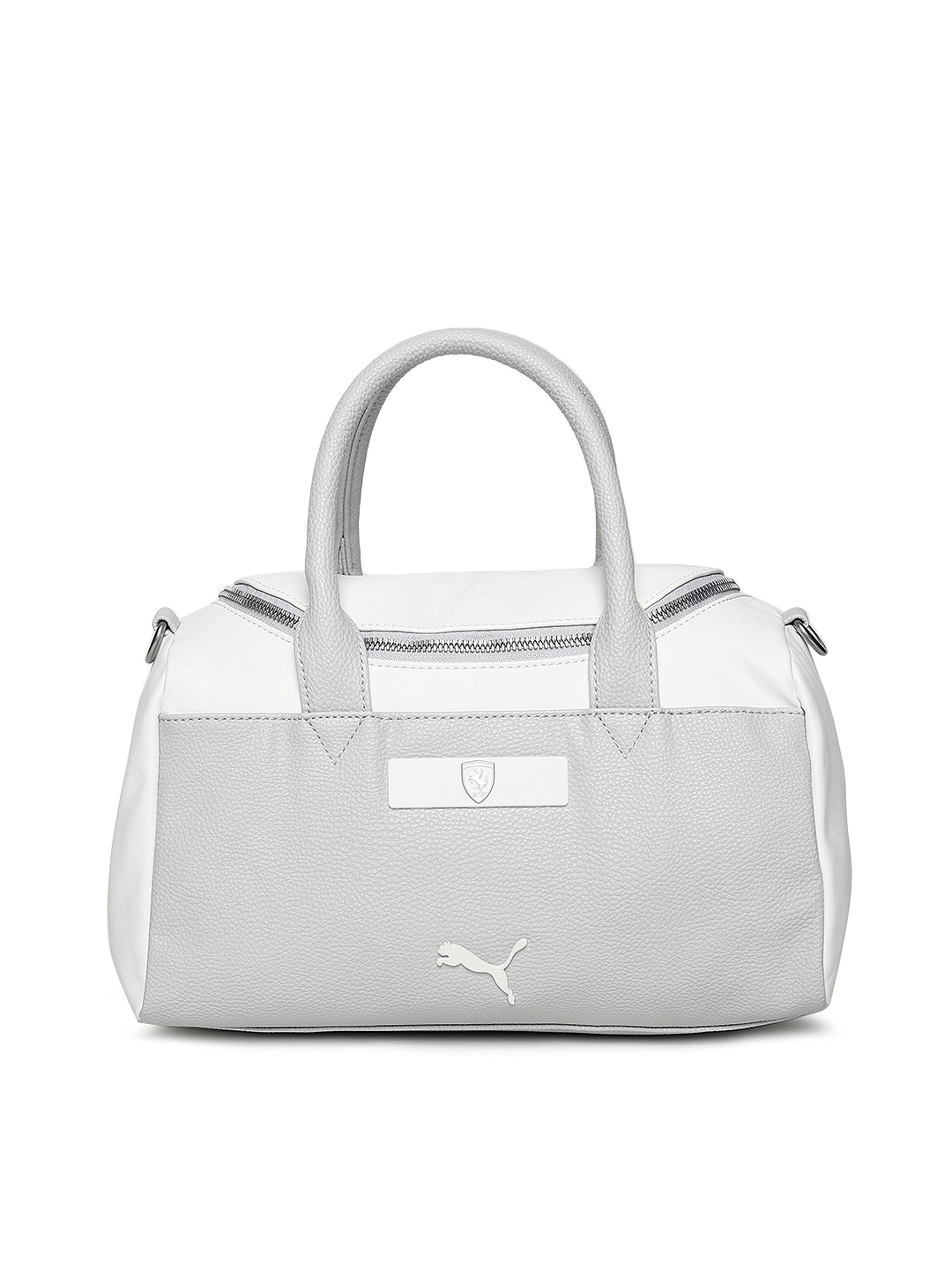 puma white handbag