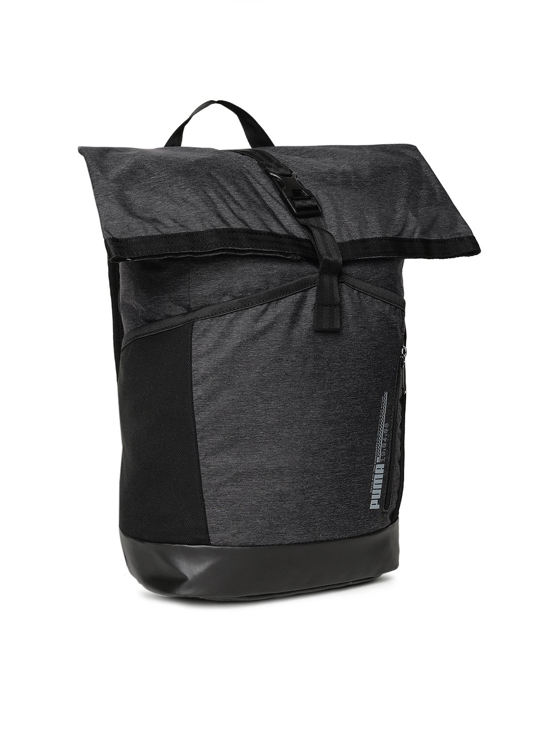 Initiatief weduwe Duiker Buy Puma Unisex Grey Energy Rolltop Textured Backpack - Backpacks for  Unisex 8592607 | Myntra