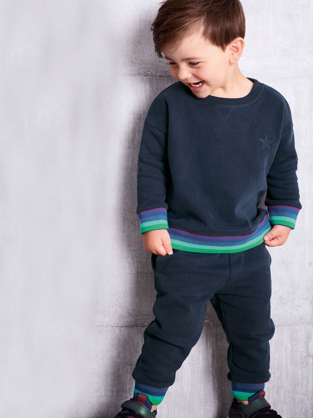 children's navy blue sweatshirts