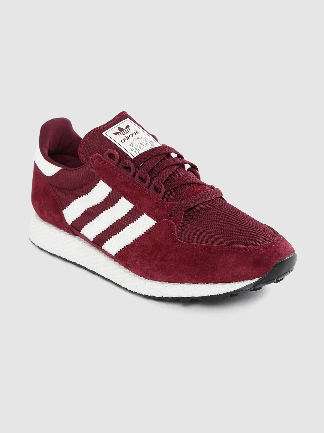 Buy ADIDAS Originals Men Maroon Forest Grove Sneakers Casual Shoes for Men 8616617 Myntra