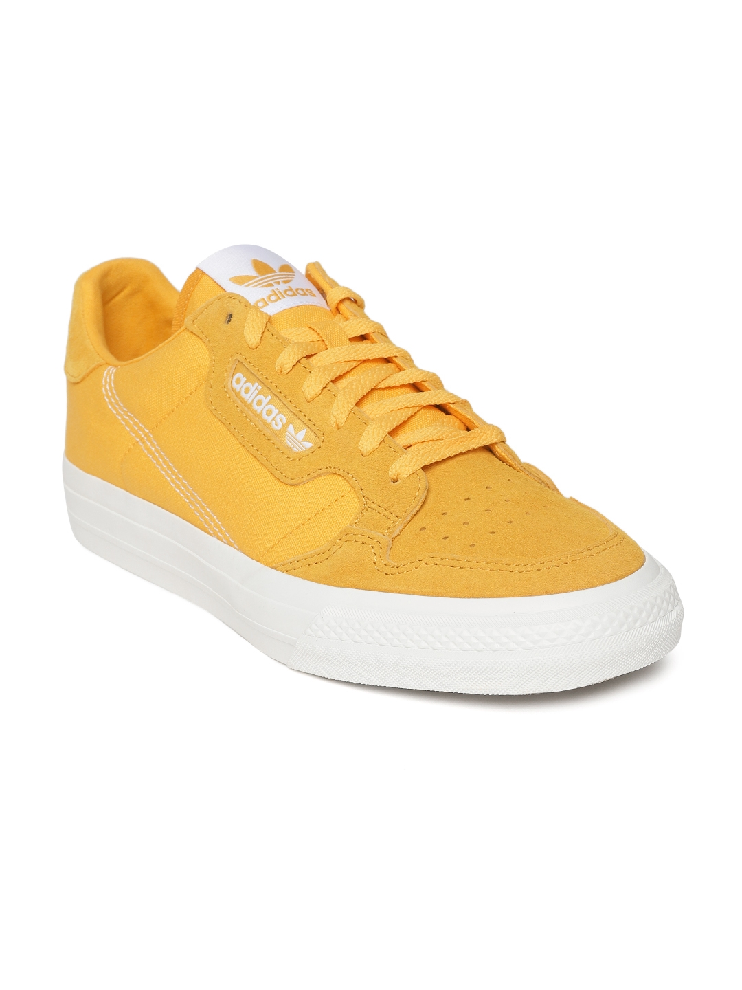 mustard color sneakers
