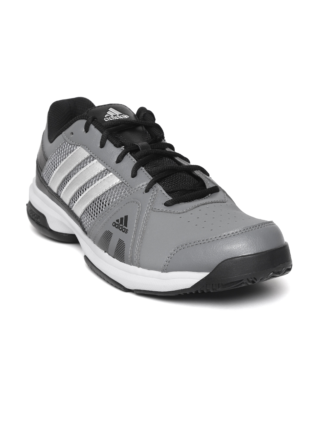 Men's adidas tennis best sale smash indoor shoes