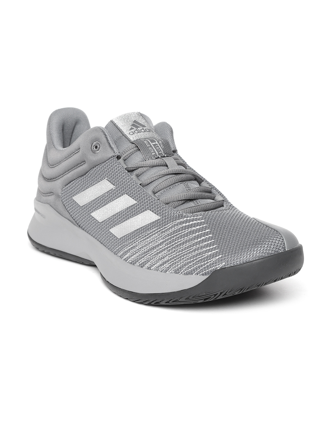Buy Adidas Men Charcoal Grey Pro Spark 2018 Low Basketball Shoes - Sports  Shoes For Men 8618331 | Myntra