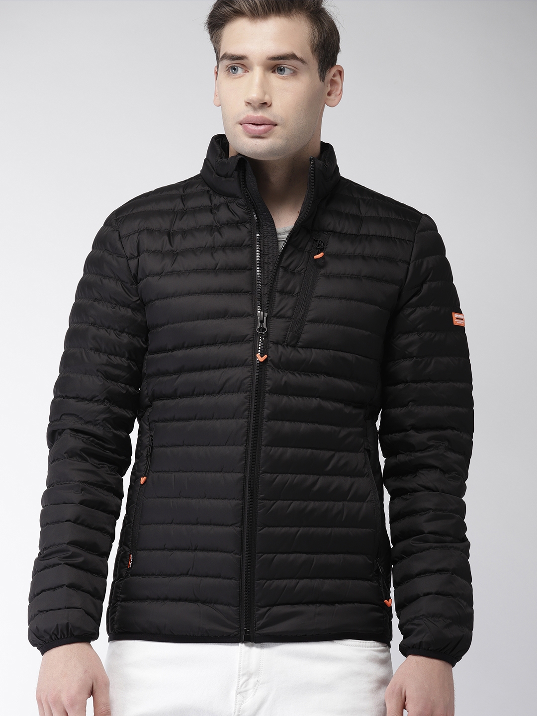 Superdry Full Sleeve Solid Men Puffer Jacket - Buy DARK ARMY Superdry Full  Sleeve Solid Men Puffer Jacket Online at Best Prices in India