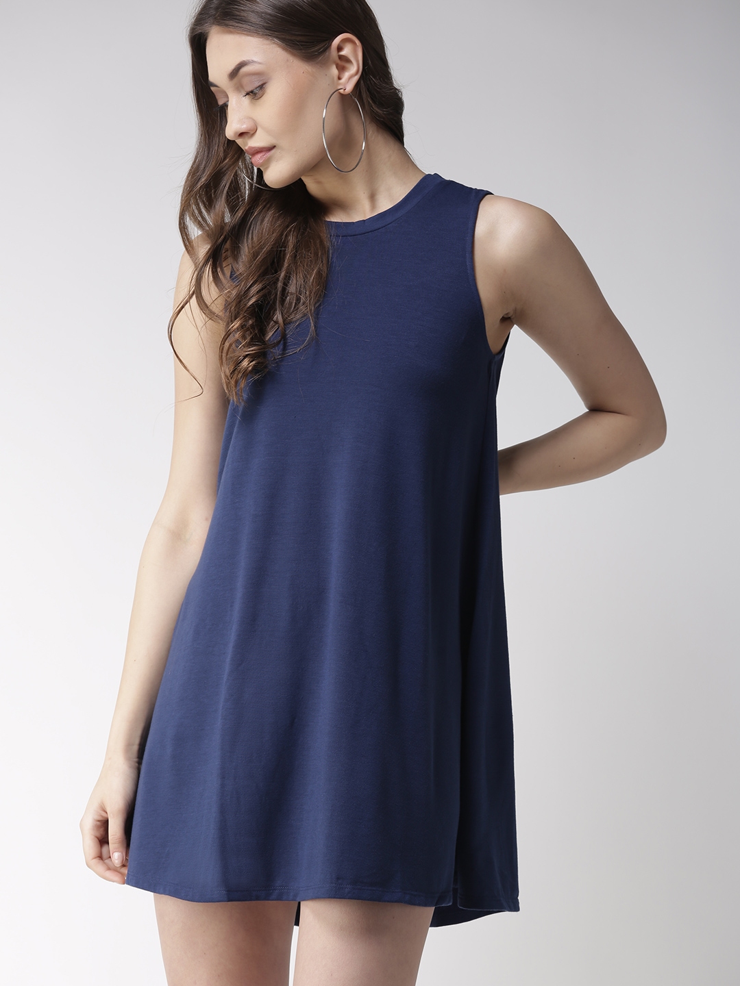 Forever 21 hotsell navy blue dress